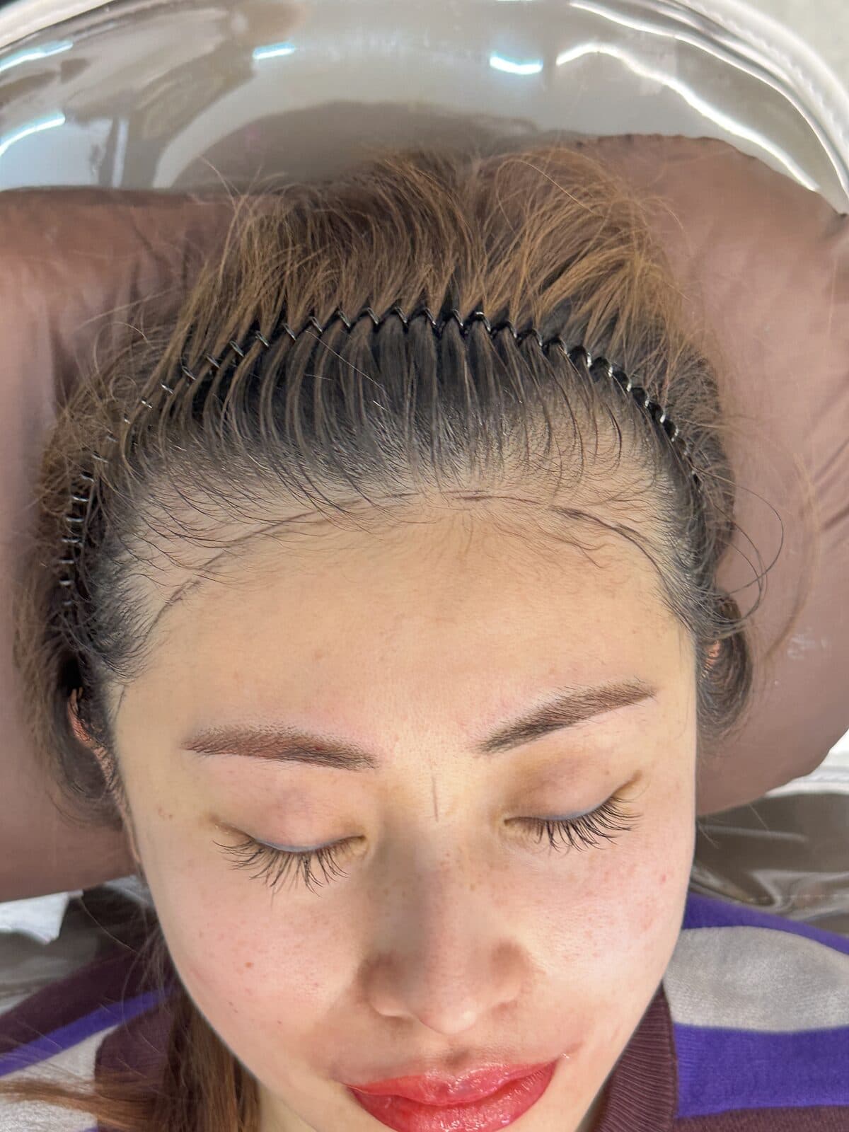 Powder brows defined result