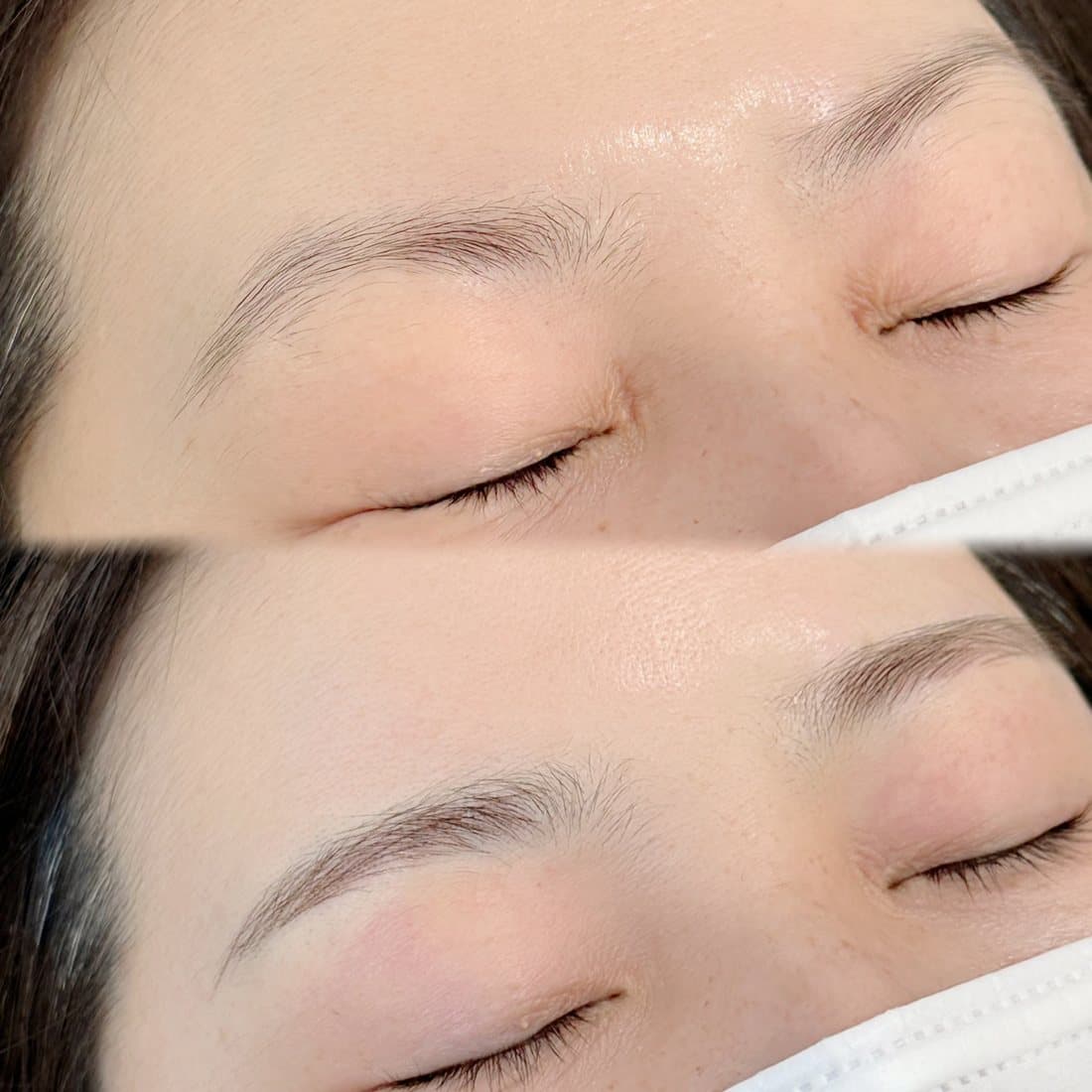 Powder brows natural gradient