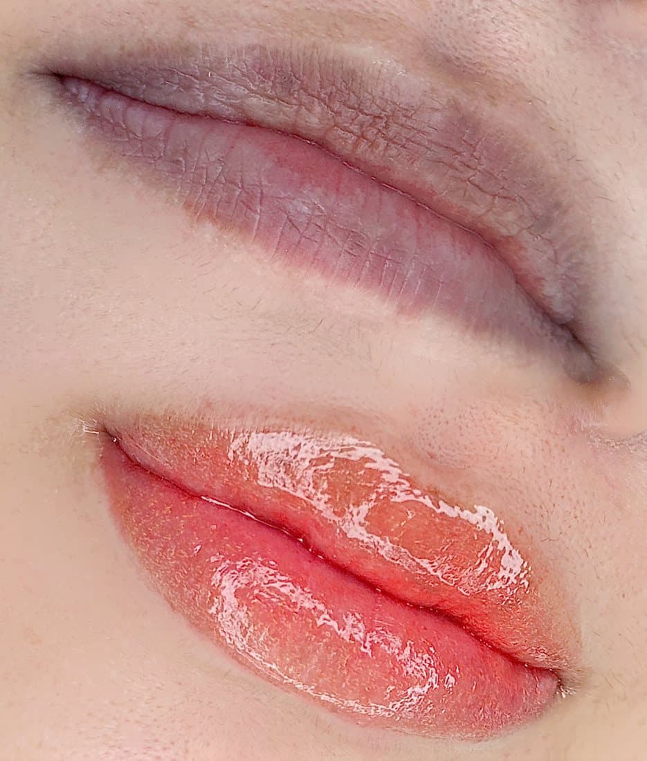 Lip blush natural finish